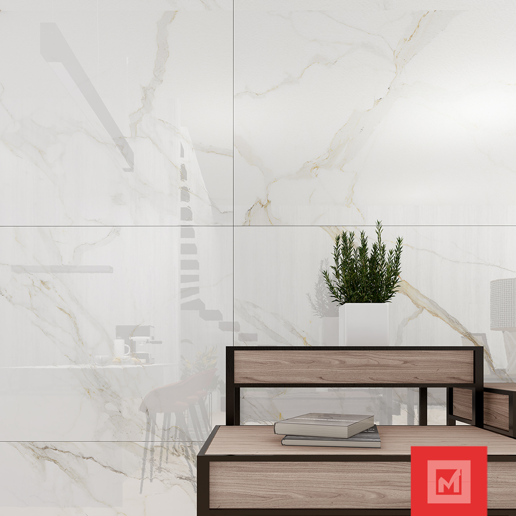 Imagen de Porcelanato Dorado 60×120cm 1